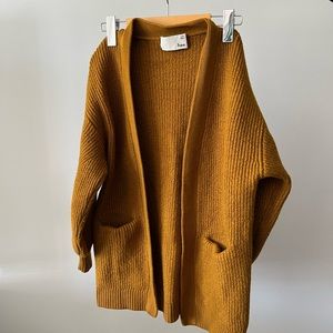 Wilfred Ribbed Knit Cardigan